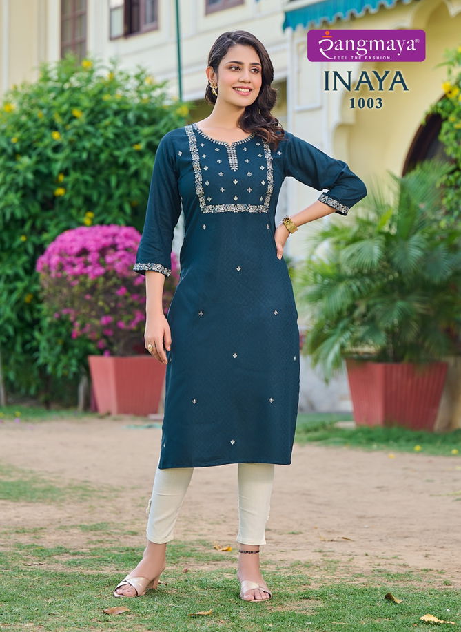 Inaya By Rangmaya Bombay Designer Kurtis Suppliers In Mumbai